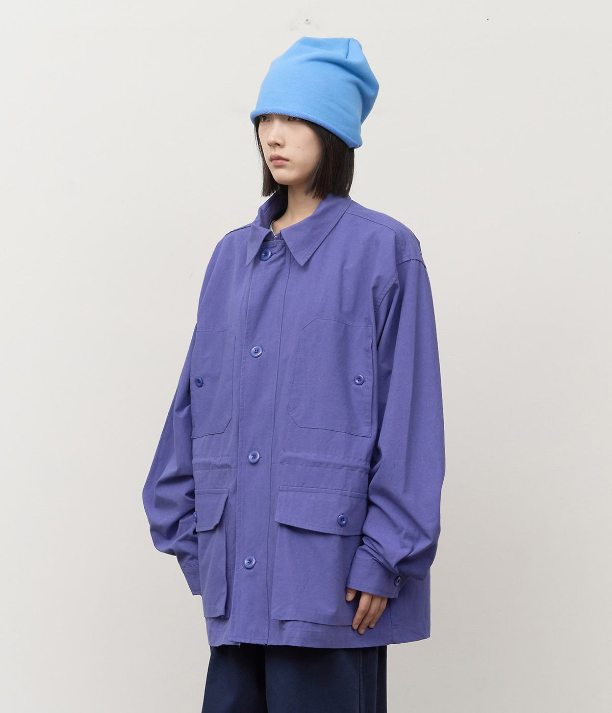 Stand Collar Field Jacket