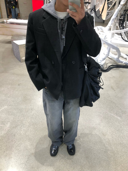 A-cut Double-breasted Jacket