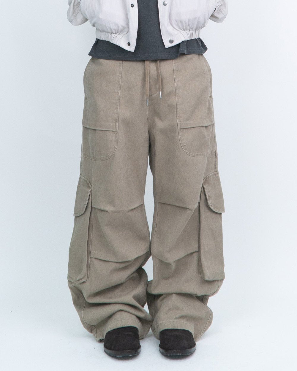 Wide Cargo Pants