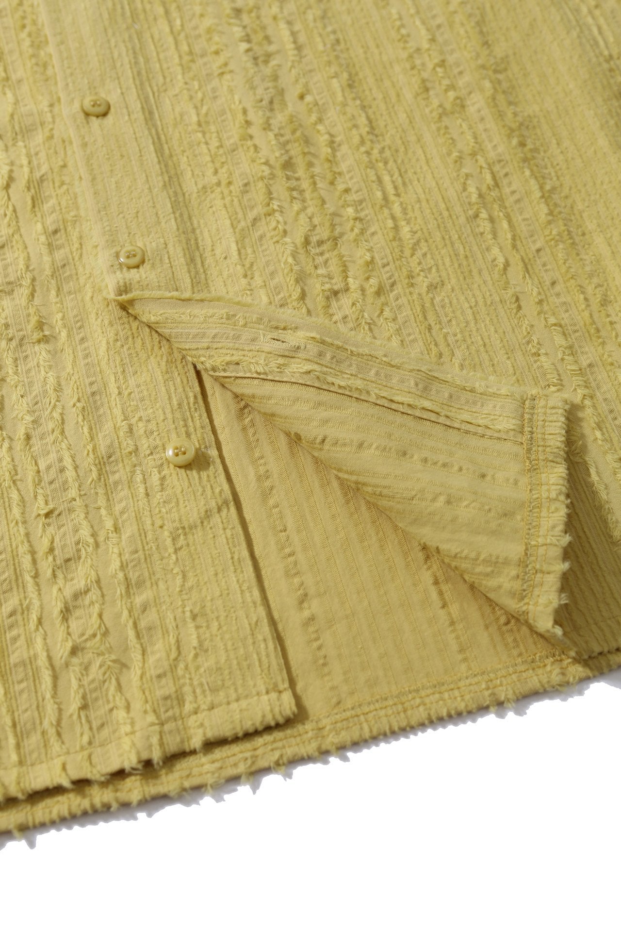 Linen Cutoff Shirt