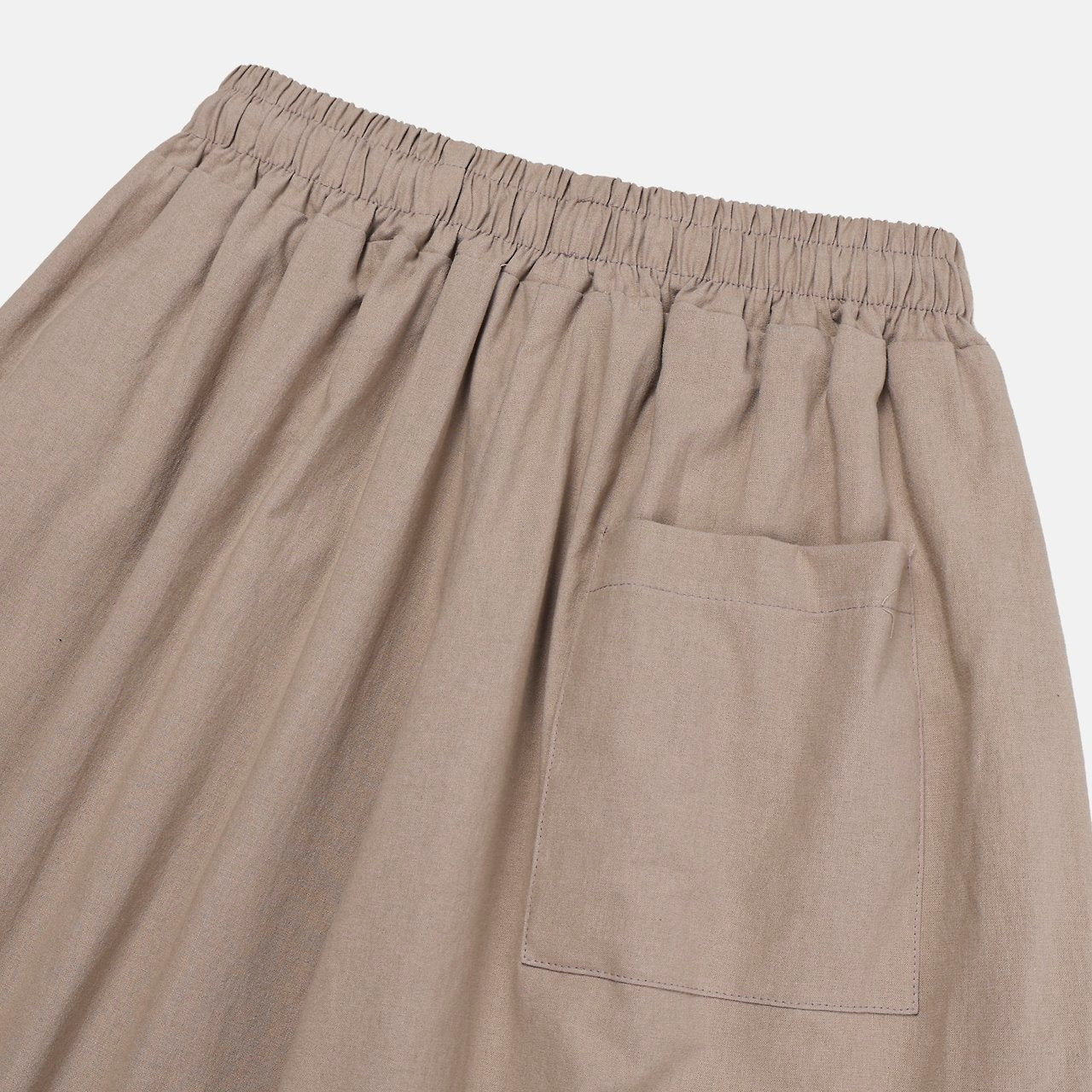 Cotton Linen Balloon String Pants