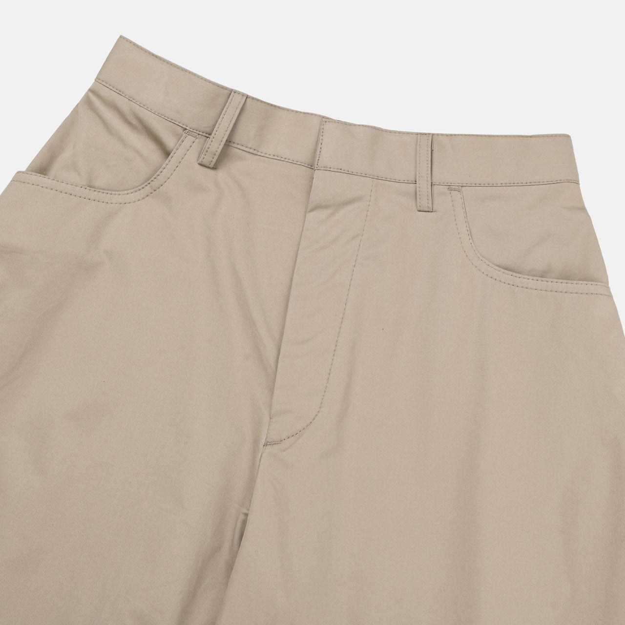 Volume Curve Cotton Balloon Pants