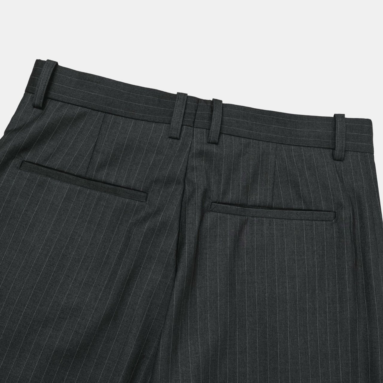 Zegna One-Tuck Curved Slacks