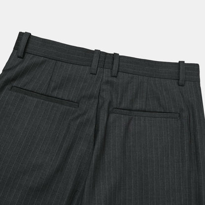 Zegna One-Tuck Curved Slacks
