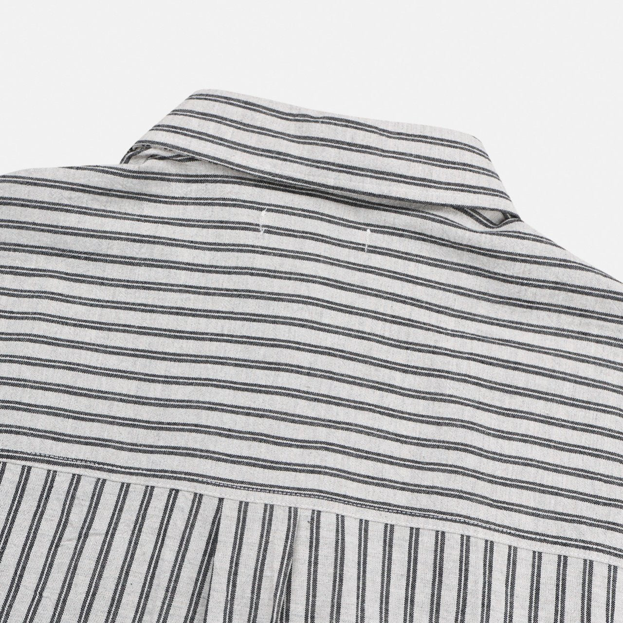 Pigment-Washed Nylon Shirt Jacket