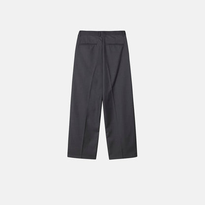 Two-Tuck Balloon Wide Slacks