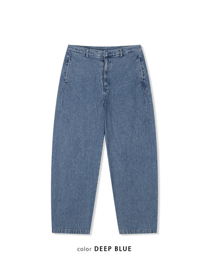 Stripe Denim Curve Pants