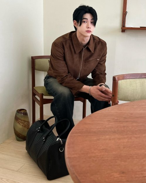 After suede jacket