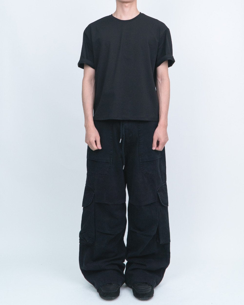 Wide Cargo Pants