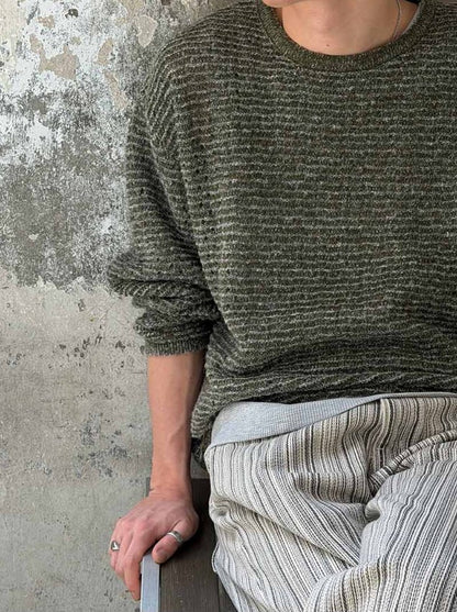 Pigment-Washed Nylon Shirt Jacket