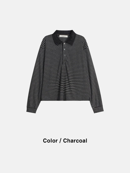 Loop Collar Cropped Tee