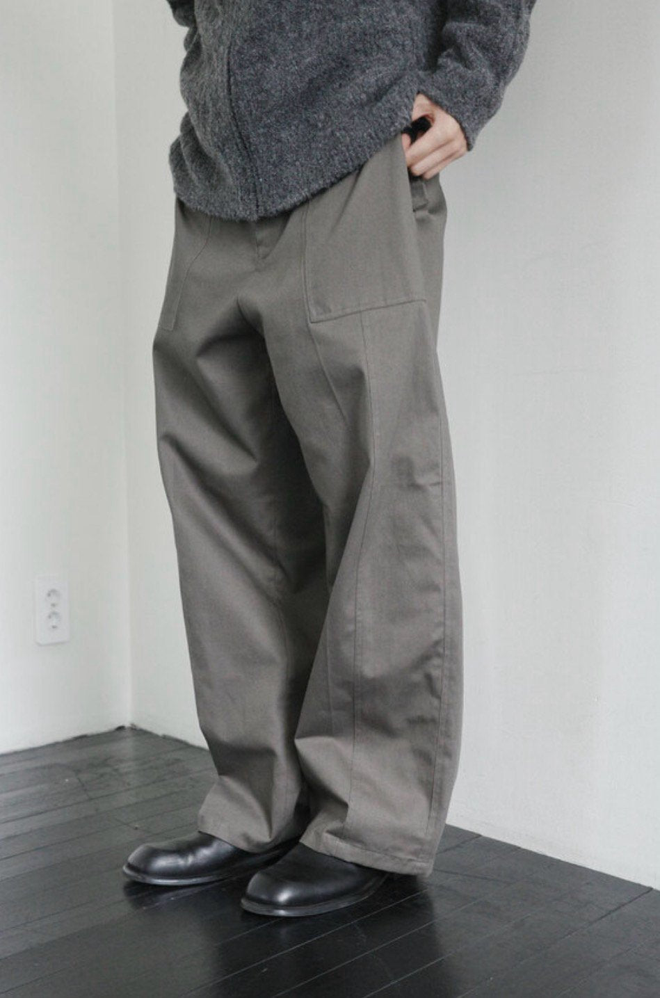 Out Balloon Cotton Pants