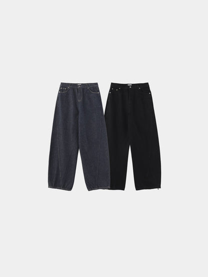 Spin Curved Denim Pants