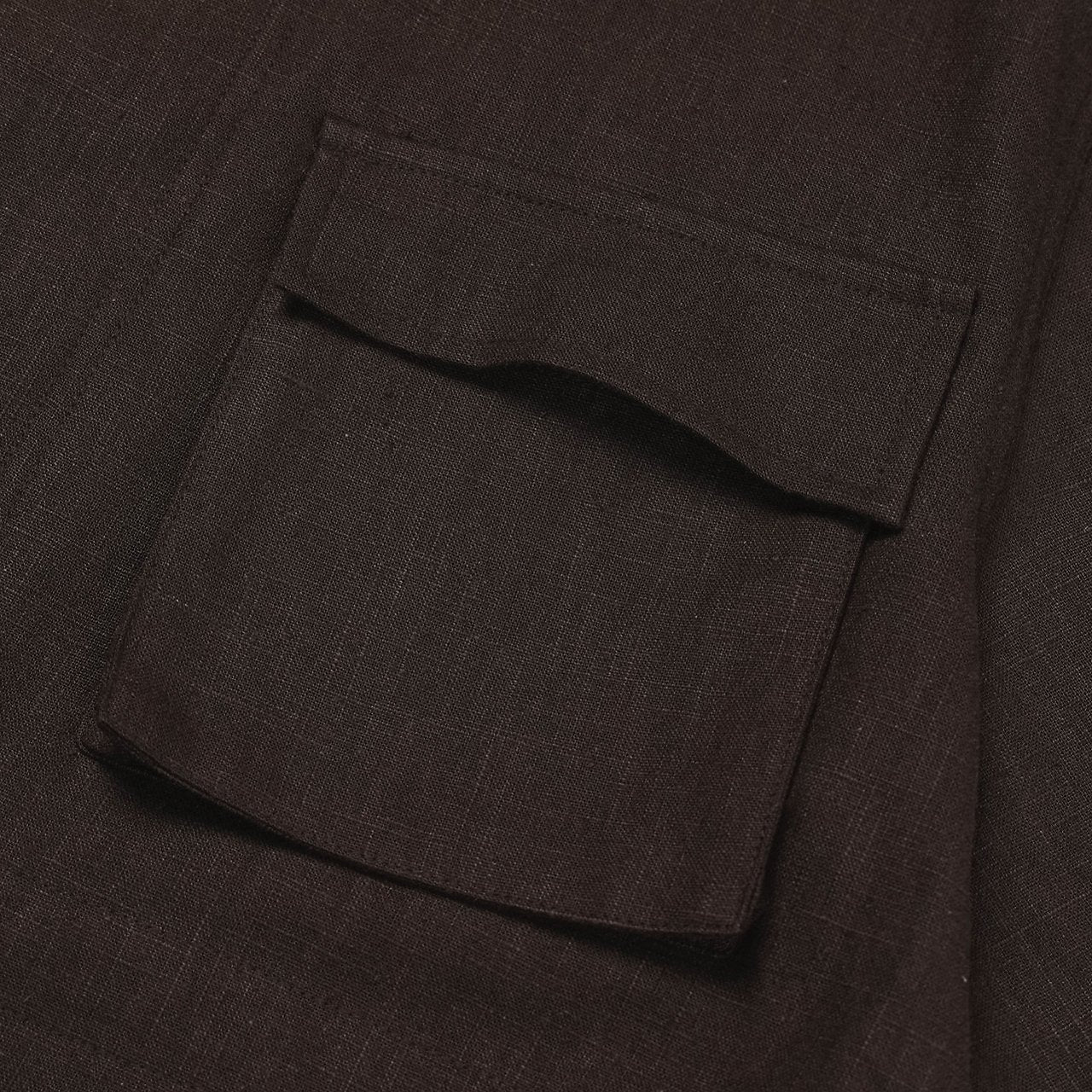 D'Air Linen Military Jacket