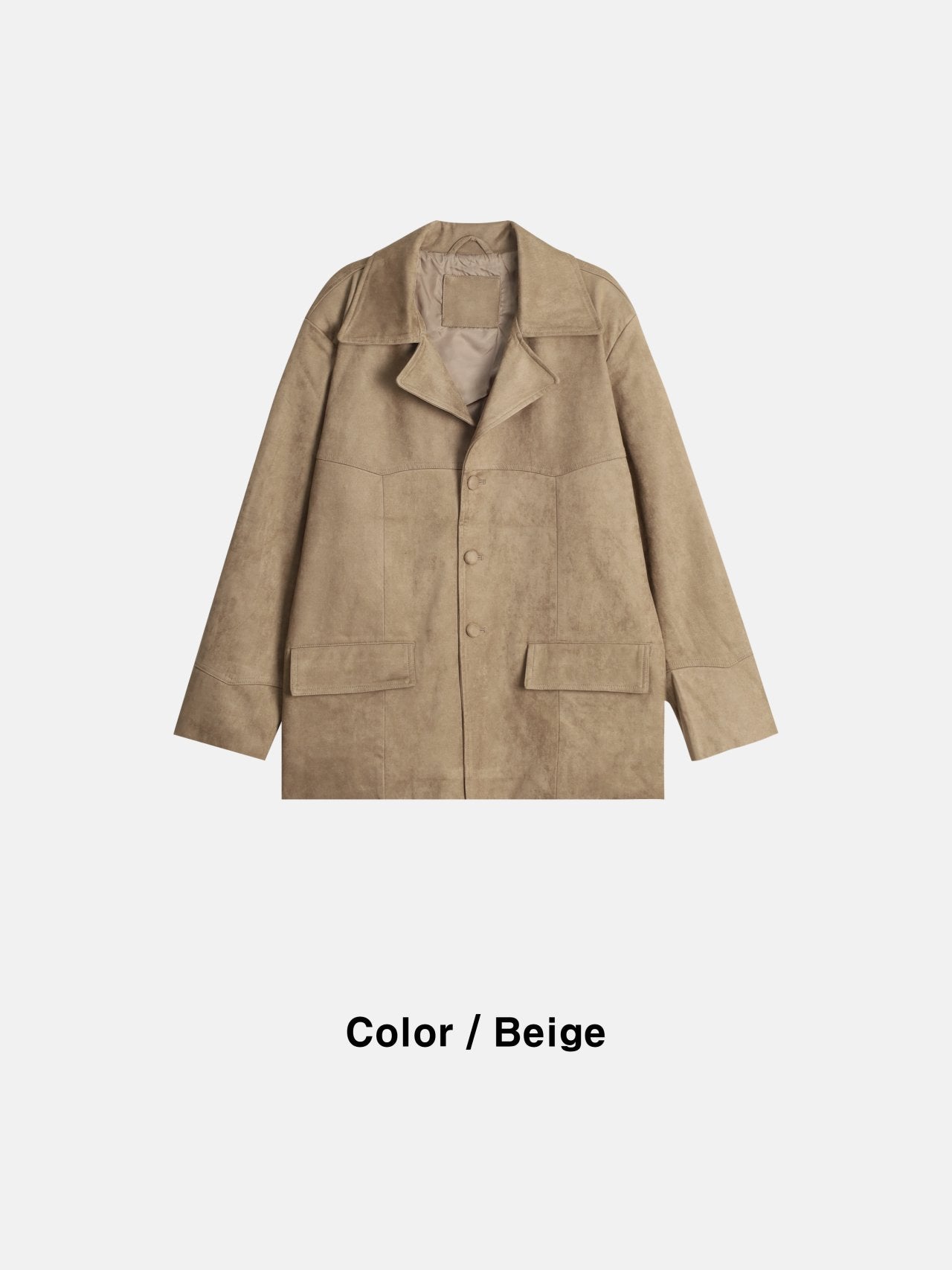 Western Suede Car Coat