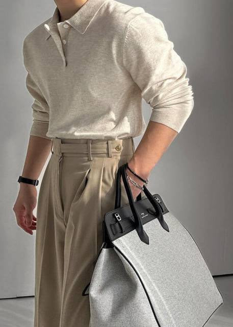 Saye Silket Collar Knit