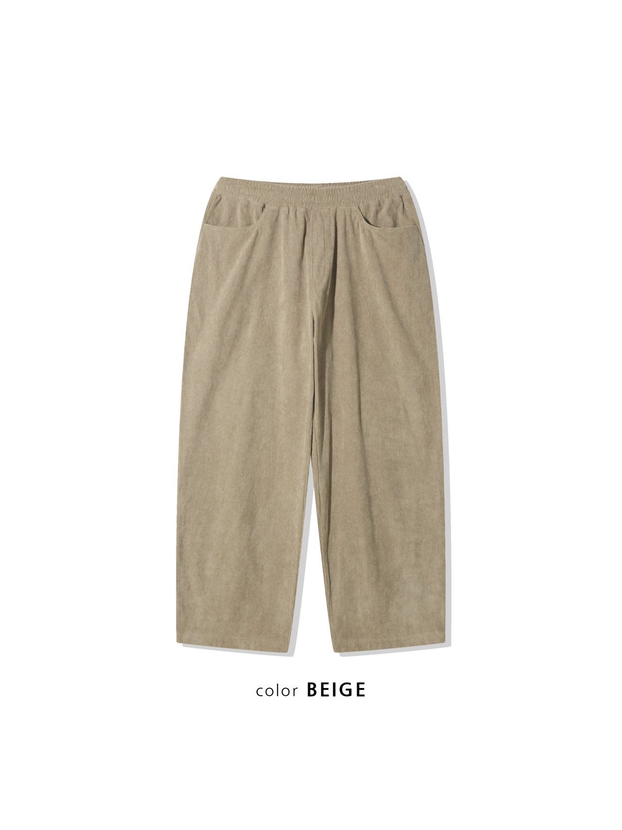 Corduroy Wide Easy Pants