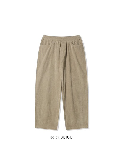 Corduroy Wide Easy Pants