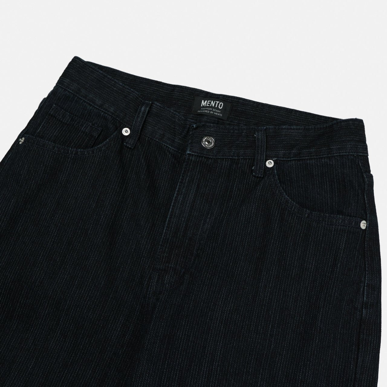 Luggage Ribbed Denim Pants