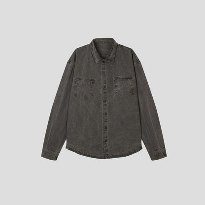 Stone Western Military Jacket