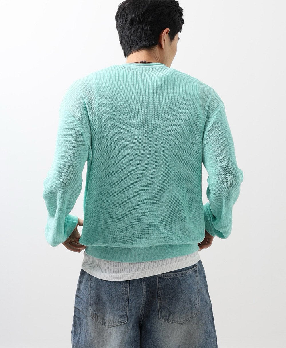 Pigment-Washed Nylon Shirt Jacket