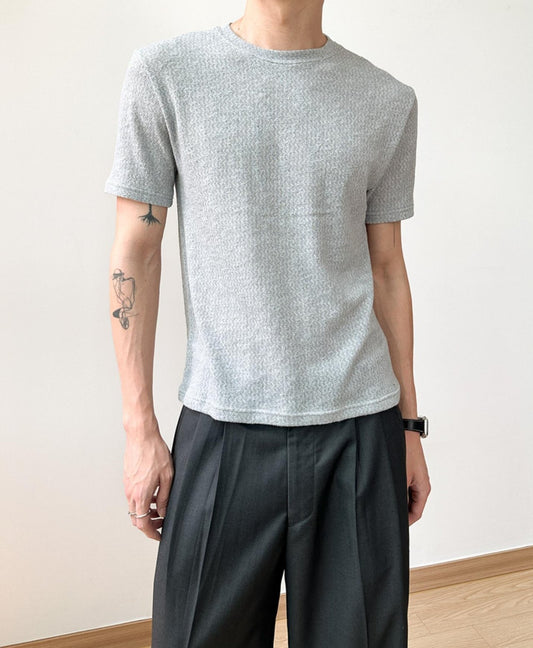 Moss Knit Round Tee