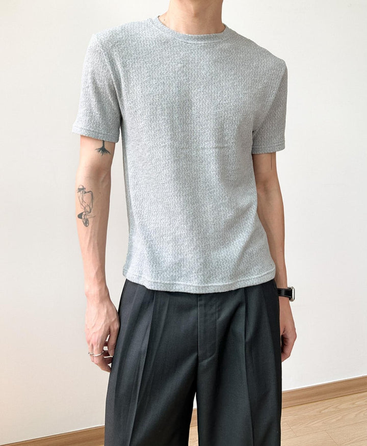 Moss Knit Round Tee