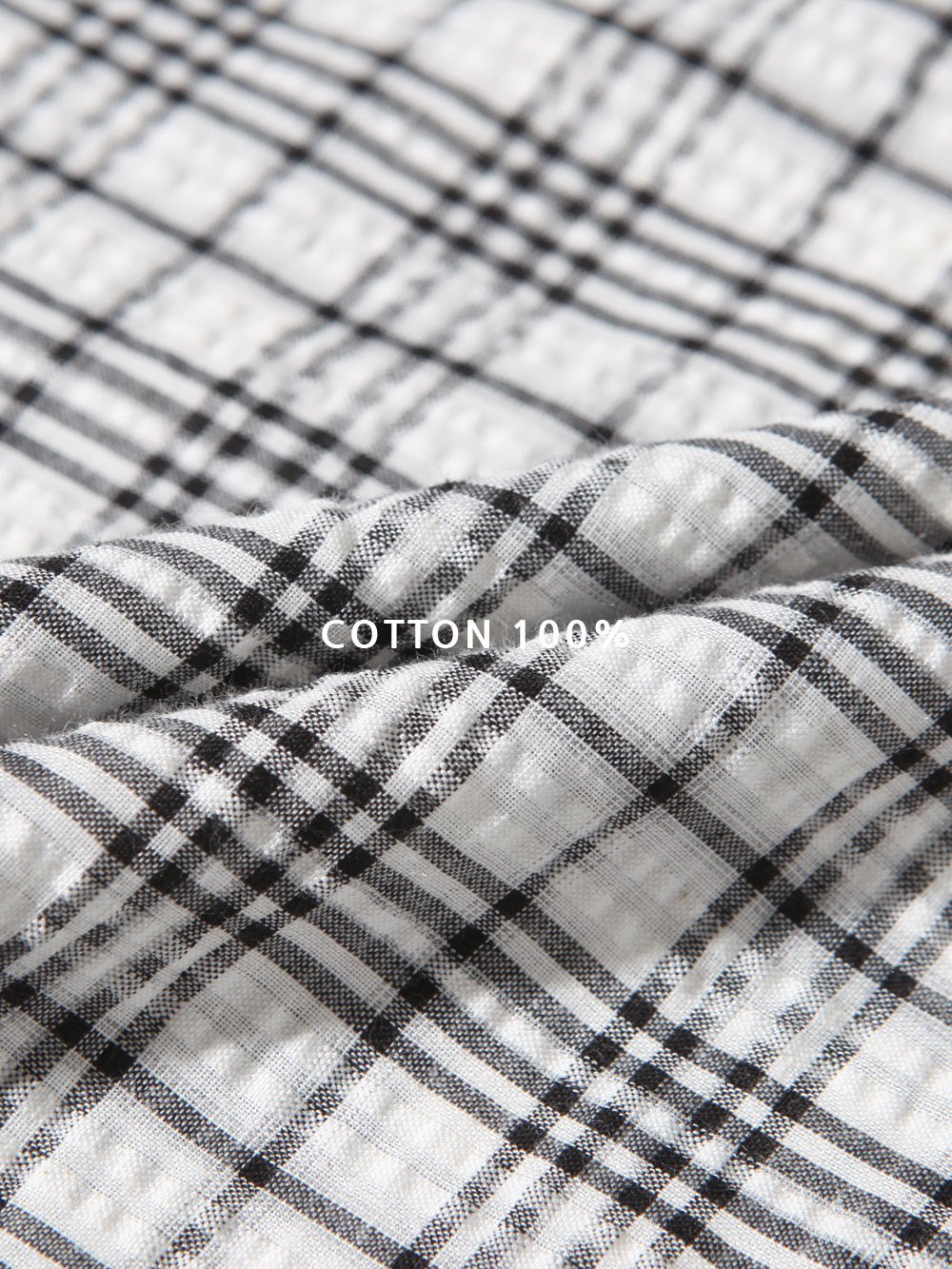 Sheer Over Check Shirts