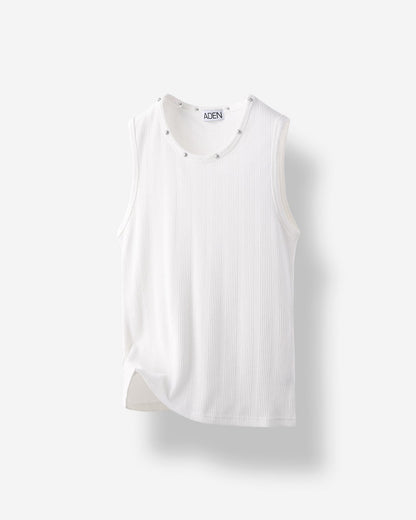 Riveted Sleeveless Top