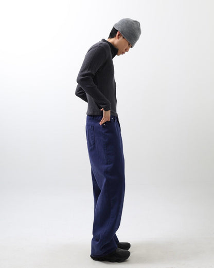 Label Dyeing Wide Pants