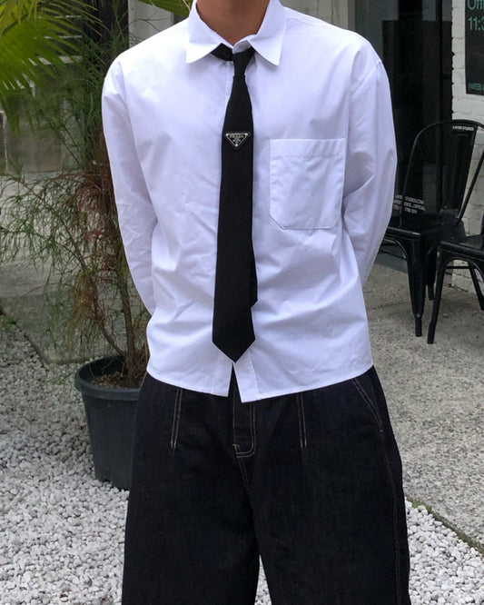 Essential Boxy Pocket Shirt