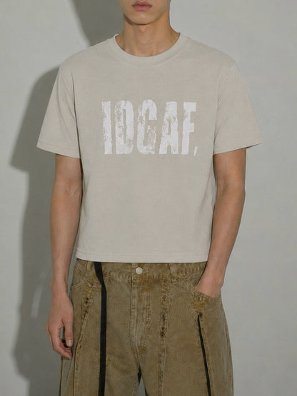 IDGAF Crop T-Shirt / IDGAF