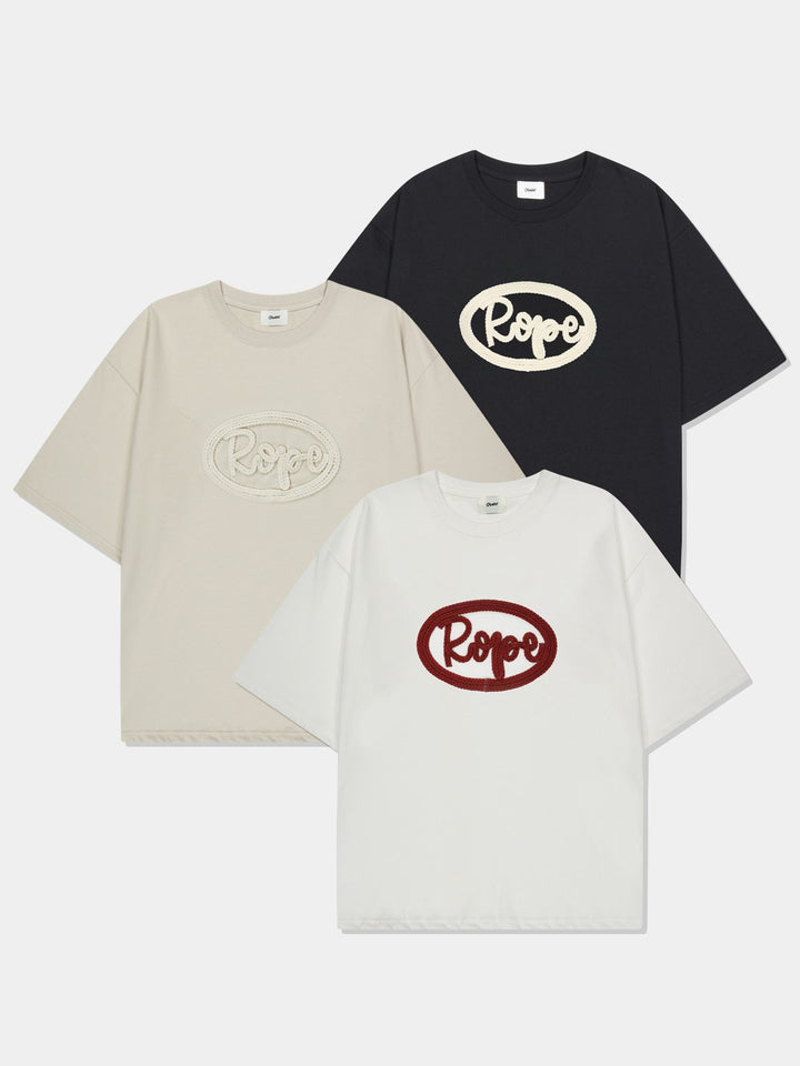 Rope Logo Chenille Tee