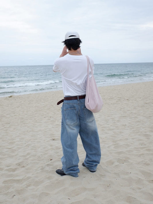 Sagging Baggy Denim Jeans