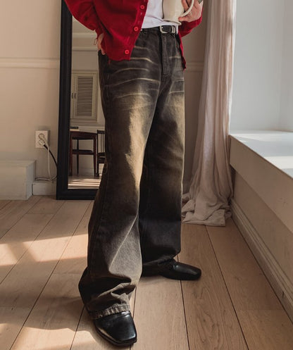 Phantom Flare Denim Pants