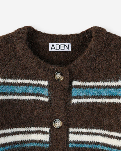 Celeste Cropped Wool Cardigan