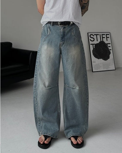 Curve Dart Wide Denim
