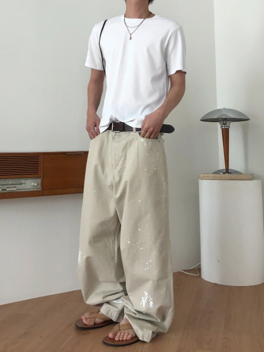 Mckay Painting Wide Pants