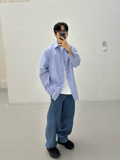 Puckered Wide Pants