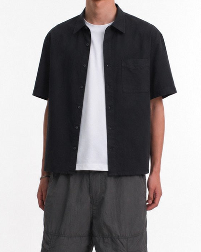 Mist Cropped Shirt