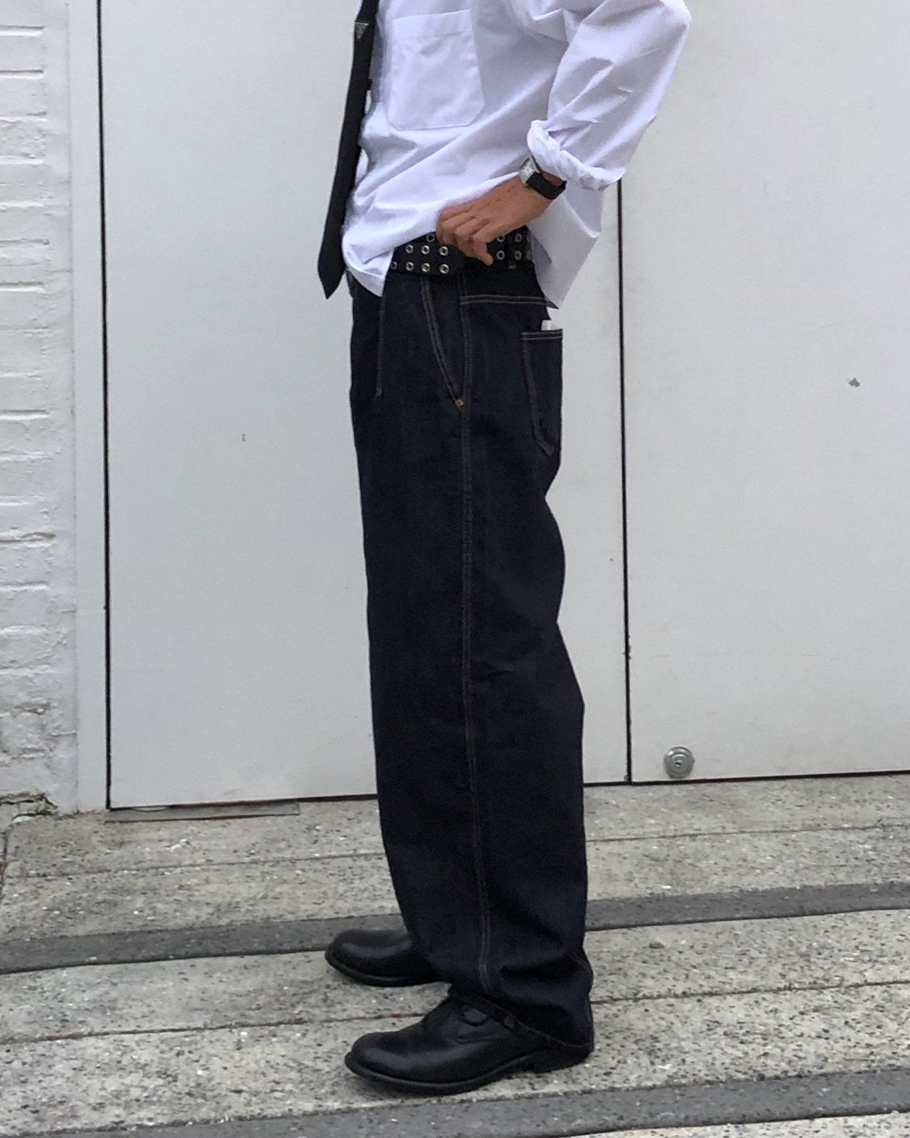 BRAY Rigid Curve Denim Pants