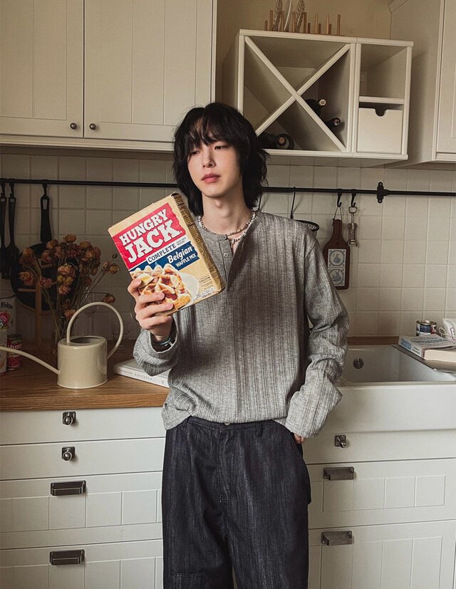 Rogue Henley Knit Long Sleeve