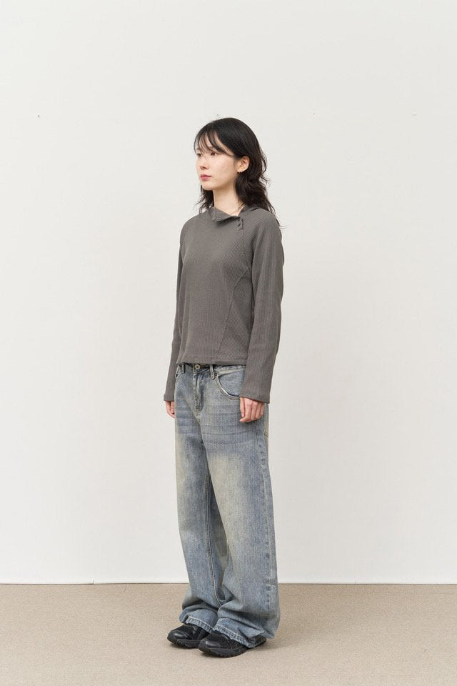 Soft Washing Balloon Denim