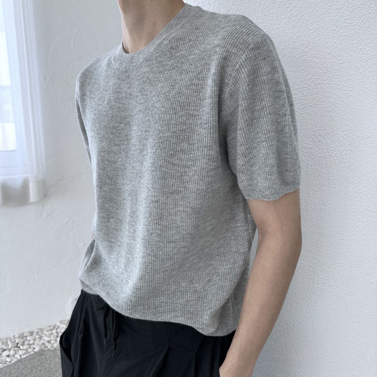 Linen Merino Hacci Knit