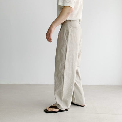 Dino Cotton Belted Pants