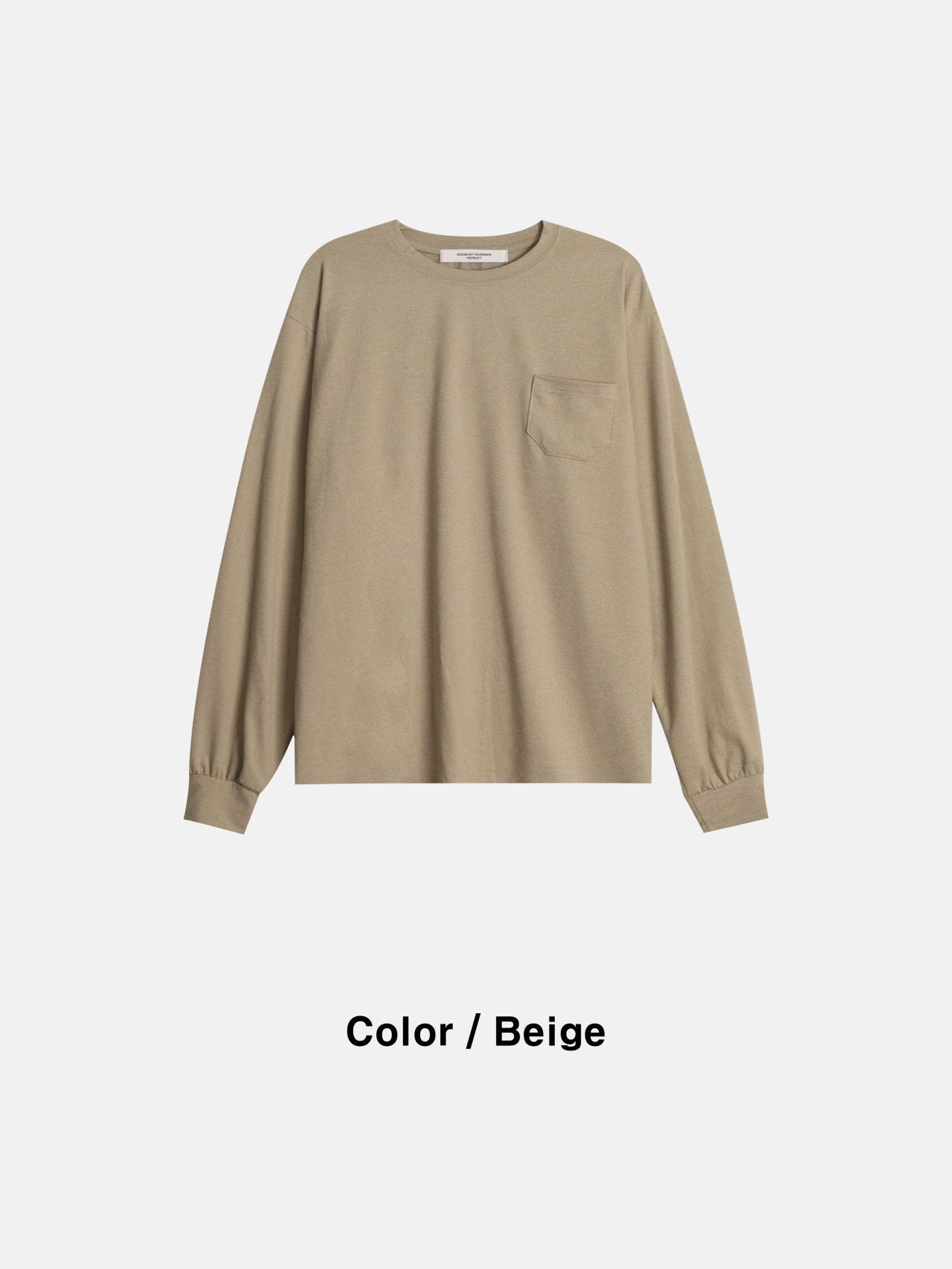 Sage Pocket Long-Sleeve Tee