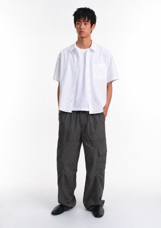 Mist Cropped Shirt