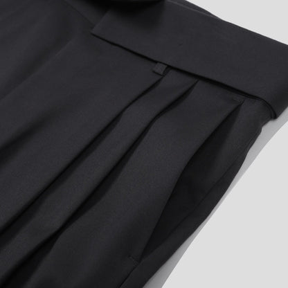 Regle Two-Tuck Wide Slacks