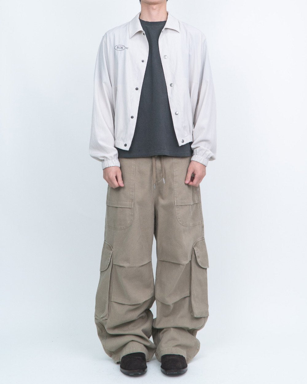 Wide Cargo Pants
