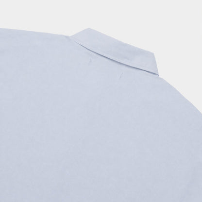 Pigment-Washed Nylon Shirt Jacket